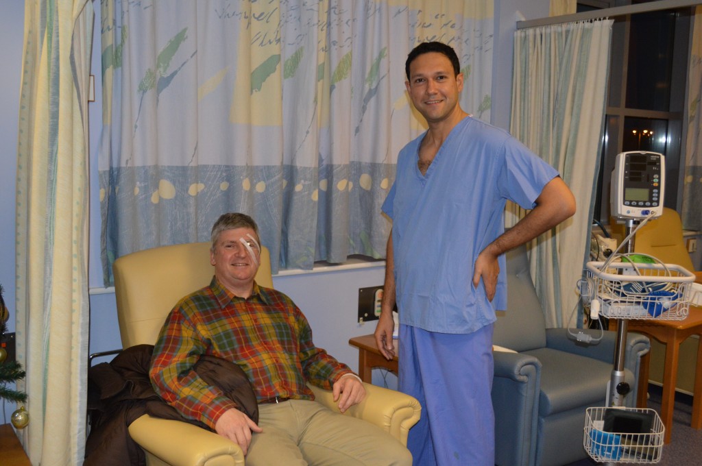 happy patient with SG